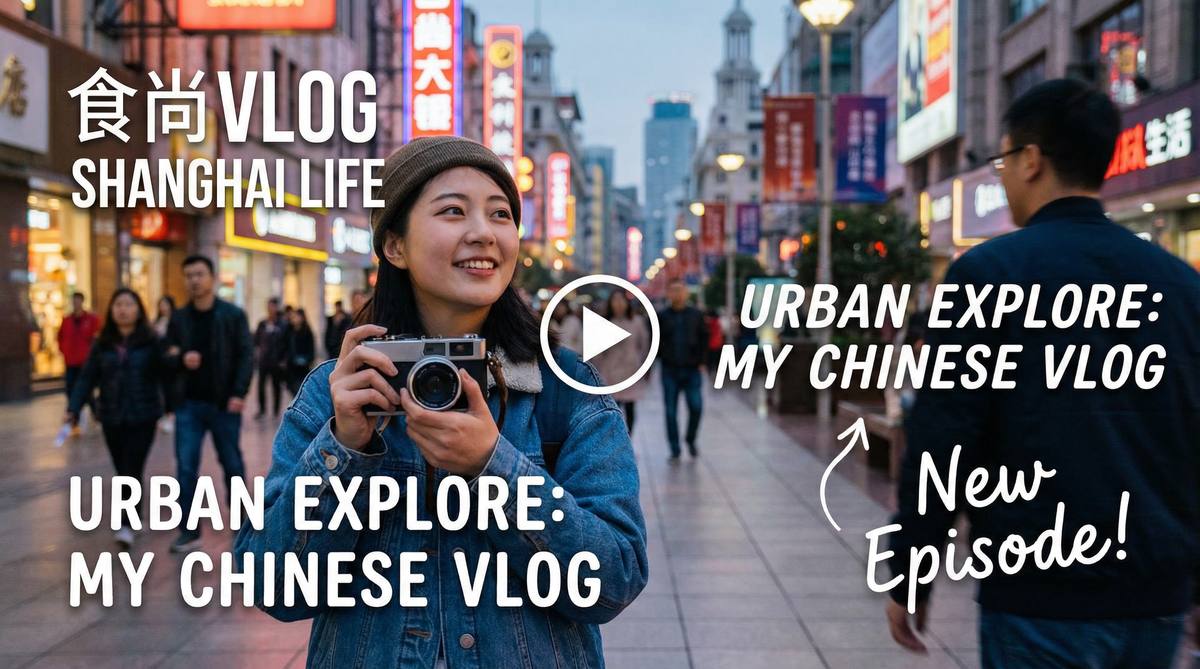 探花日常VLOG城市生活视频